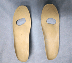 胼胝対応のインソール(靴敷き)